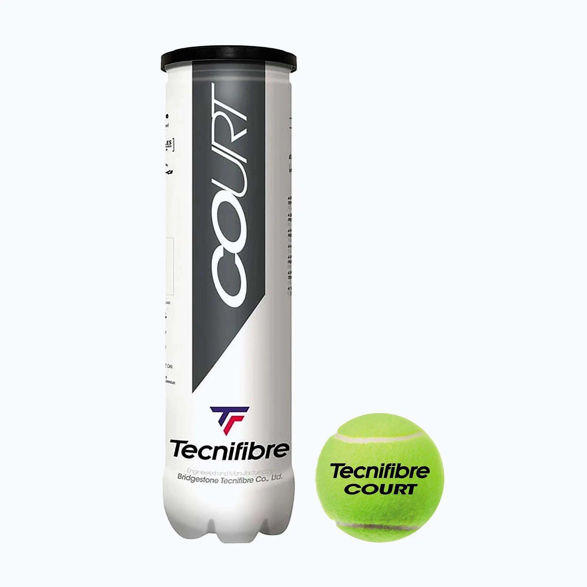 Мячи для большого тенниса Tecnifibre Court 4 ball (Court 4)