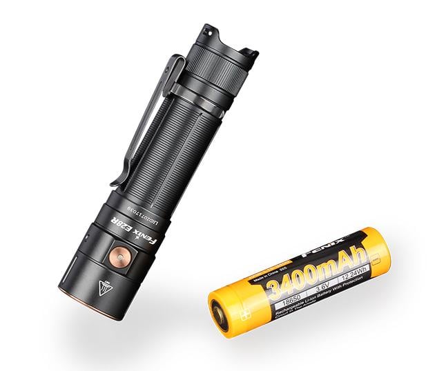 Фонарь ручной Fenix E28R 1500лм 200м Type-C Черный - фото 3