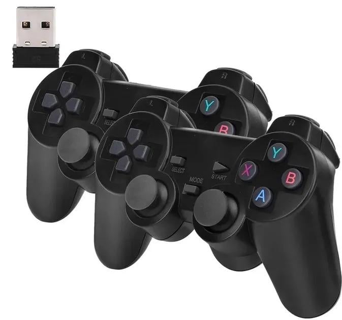 Ігрова приставка X2 Plus gamestick controller gamepad із двома бездротовими джойстиками (Pl-67584)