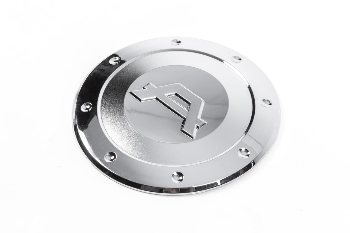Накладка на бак Carmos для Hyundai Elantra 2006-2011 гг. abs-пластик Хром