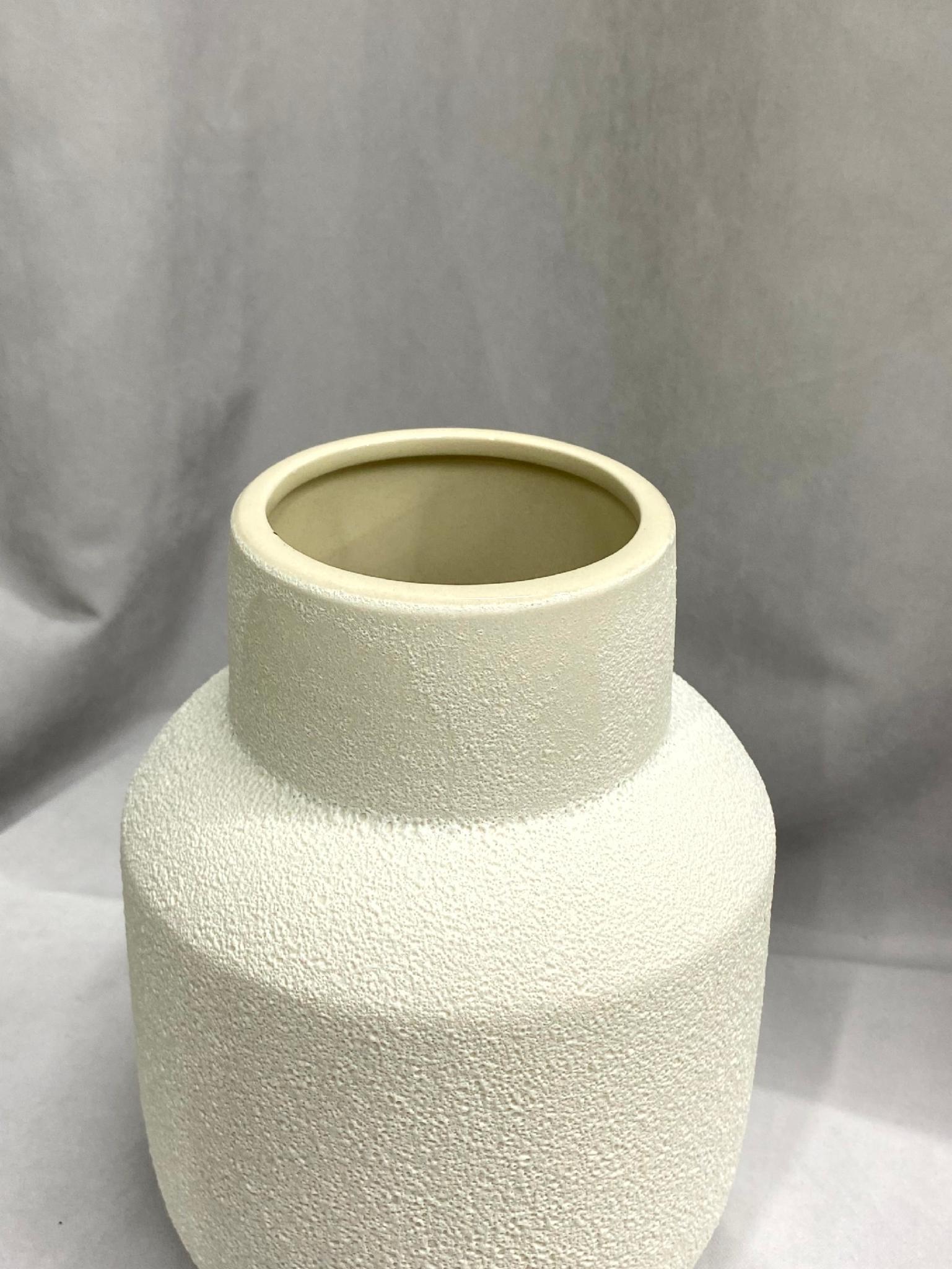 Ваза керамічна Шовк h20,5 см d 15 см - фото 3