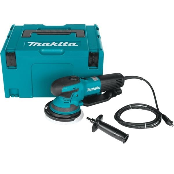 Эксцентриковая шлифмашина Makita BO6050J (750Вт, 150мм) шлифмашинка + Makpac кейс (4350)