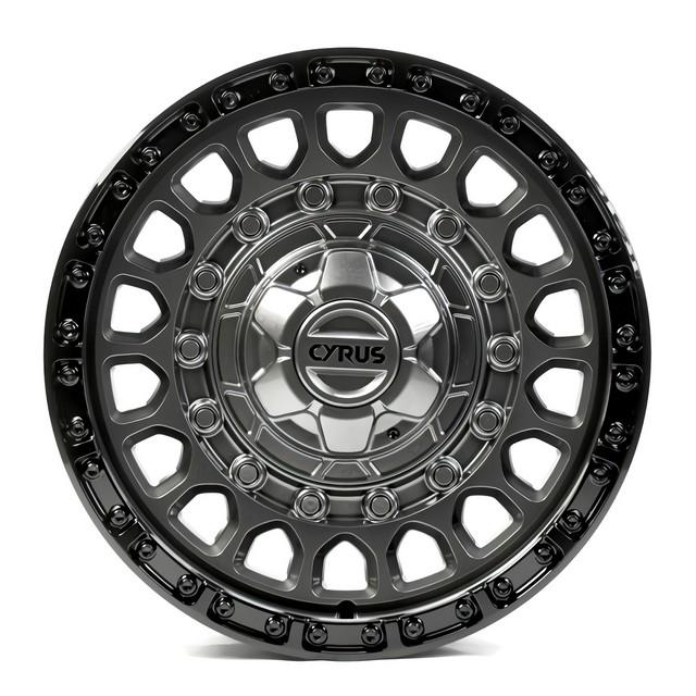 Диски литые Off Road Wheels OW1908-9 8,5x17 6x139,7 ET50 DIA110,1 Anthracite Black Lip (1002472907)