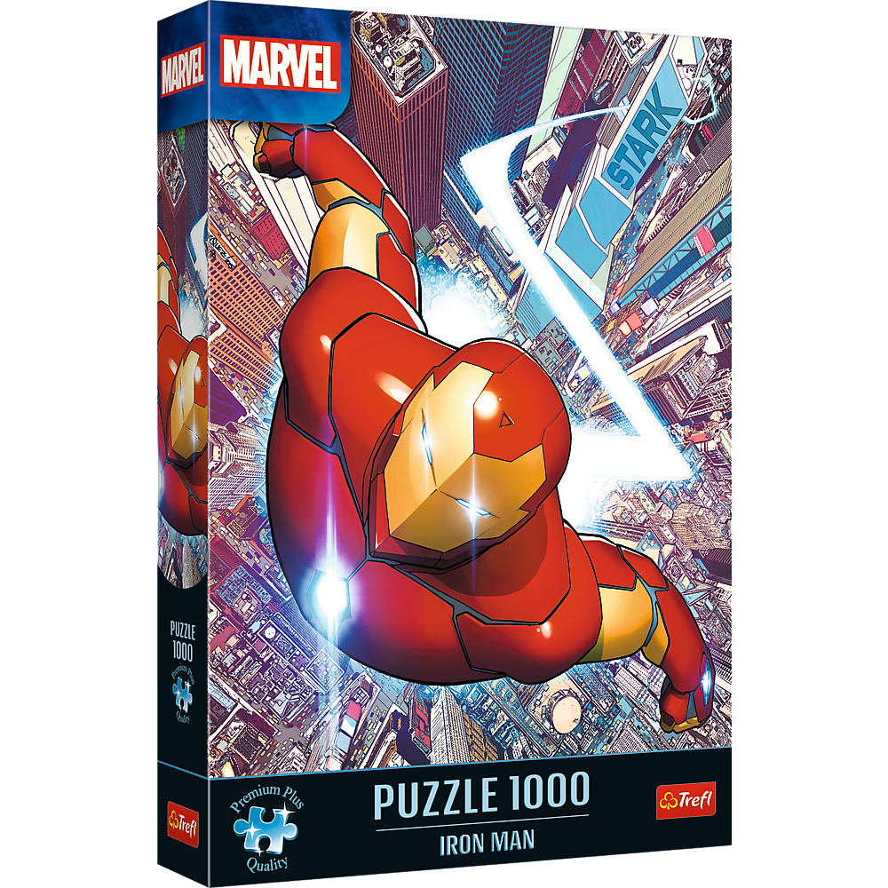 Пазлы Trefl Железный Человек 10862 1000 элементов в коробке (5900511108620)