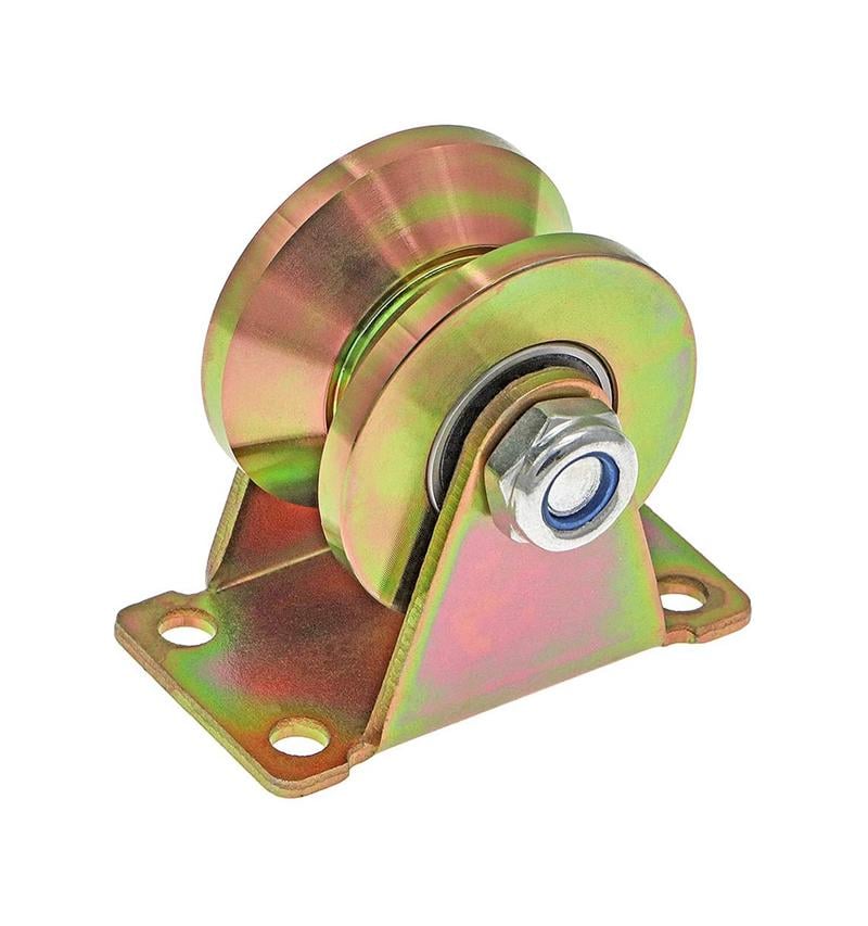 Ролик сталевий на підшипнику V-подібний d 50 мм (25897438)