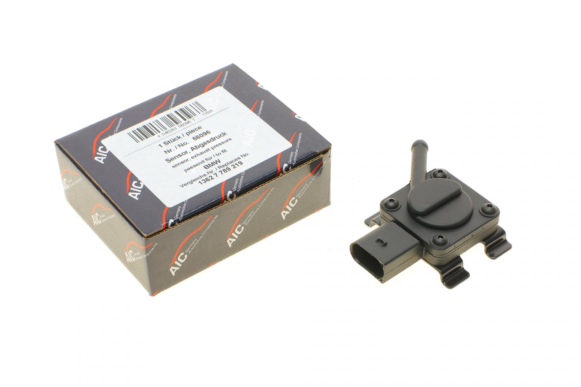Датчик давления выхлопных газов Aic BMW 3 E90/F30/F80/5 E60/F10/X5E53/E70/X6 E71/E72 01- M57/N57 (56096)
