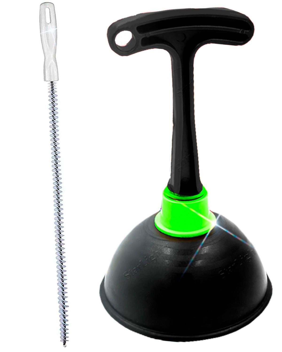 Комплект для прочистки труб BRS вантуз для унитаза вакуумный/щетка (553459452) Комплект для прочистки труб BRS вантуз для унитаза вакуумный/щетка (553459452)