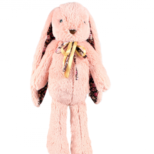 М'яка іграшка Копиця Зайчик Вікі 45 см Рожевий (00046-2)