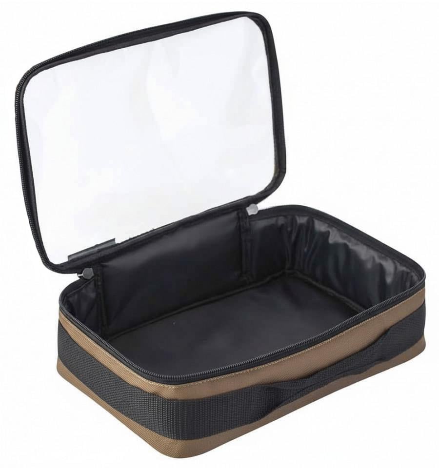 Сумка для аксессуаров World4Carp Transporent Bag с прозрачным верхом XL