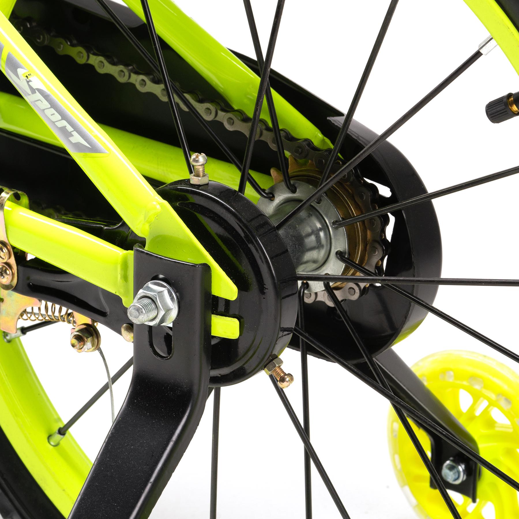 Велосипед детский SHOTE SXI1026032 18" Салатовый (2000989604419) - фото 4