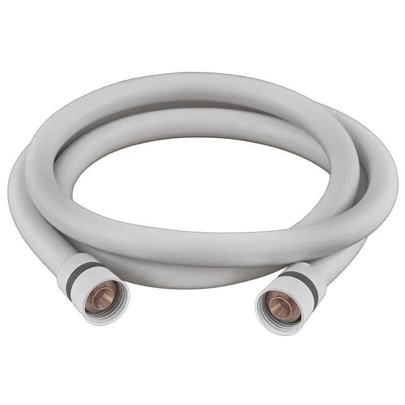 Шланг для душа Zerix White.F03 силиконовый 150 см Белый (ZX5567)