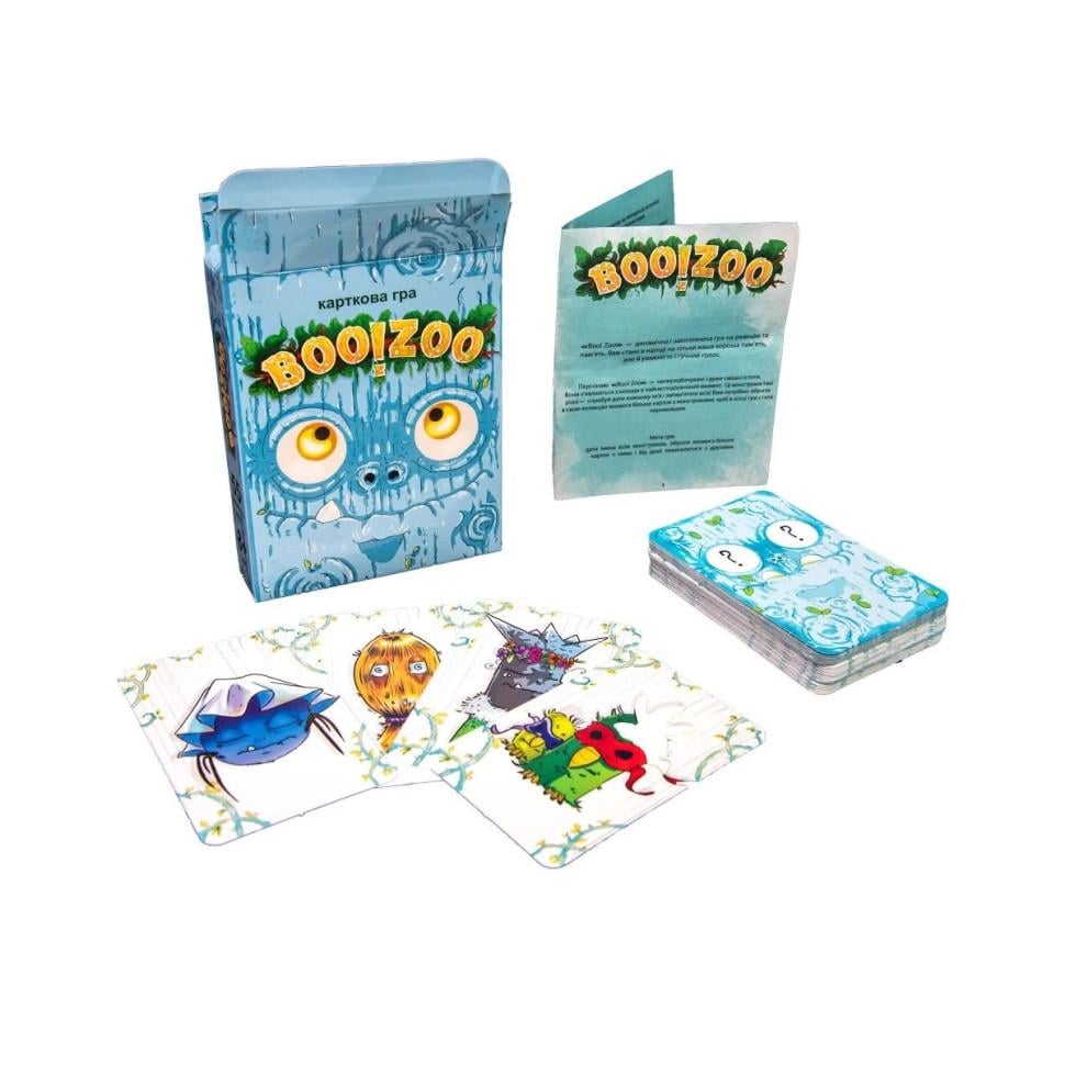Настольная игра Strateg BOO!ZOO 2 игроков от 8 лет (SR-113-N-754) Настольная игра Strateg BOO!ZOO 2 игроков от 8 лет (SR-113-N-754)