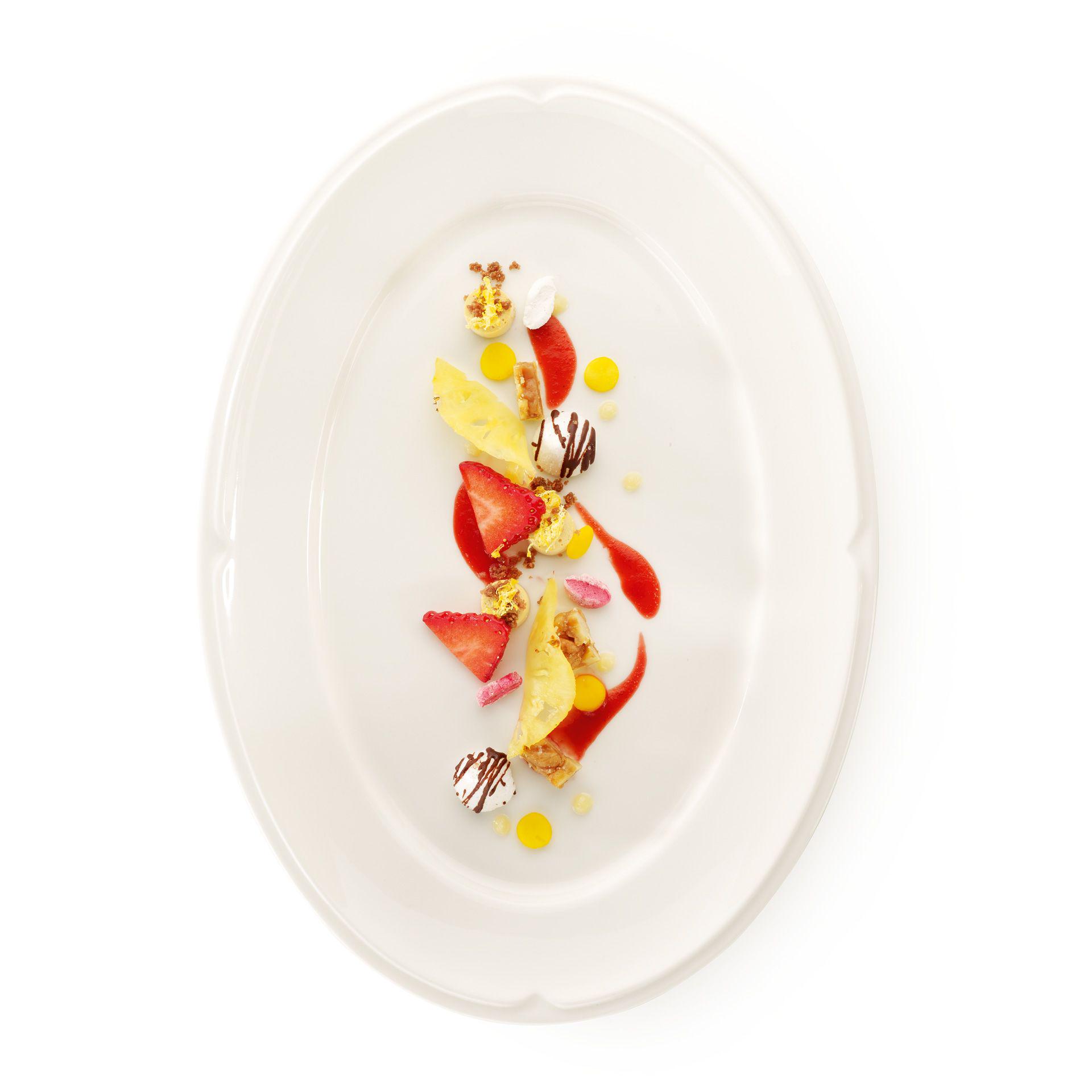 Блюдо овальное Anna line RAK PORCELAIN 22х14 см (R-ANOP22-12) - фото 2 Блюдо овальное Anna line RAK PORCELAIN 22х14 см (R-ANOP22-12) - фото 2