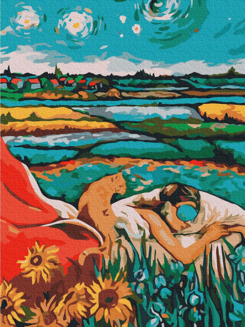 Картина по номерам Brushme Звездная Одри 30x40 см (RBS51588)