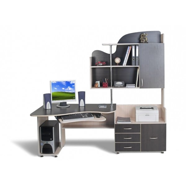 Комп'ютерний стіл Тиса СК-6 Дуб молочний/Венге магія (62cd2361fa5d7b192c71af7f) Комп'ютерний стіл Тиса СК-6 Дуб молочний/Венге магія (62cd2361fa5d7b192c71af7f)