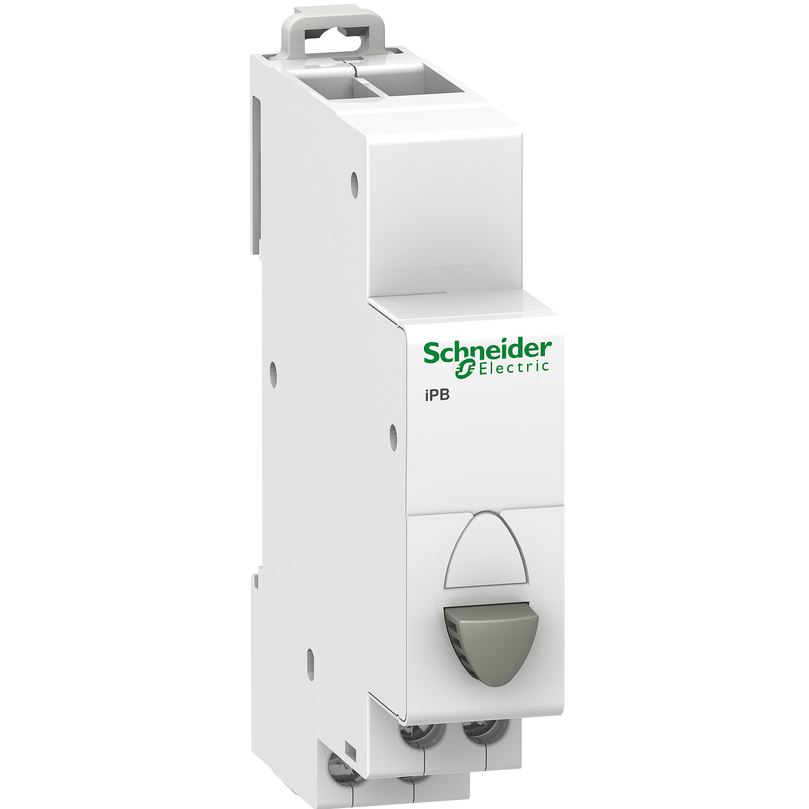 Кнопка на DIN-рейке Schneider Electric Acti9 iPB 1NO+1NC Серый (A9E18033) Кнопка на DIN-рейке Schneider Electric Acti9 iPB 1NO+1NC Серый (A9E18033)