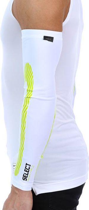 Рукава компрессионные Select Compression sleeve 6610 566100 001 M Белый - фото 3