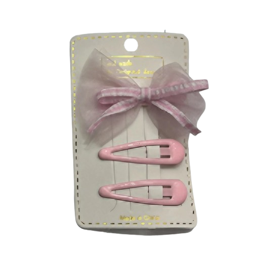 Шпилька для волосся Stenson WW02318 3 шт. Pink (13968213)