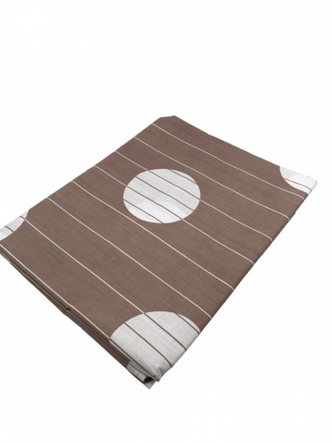 Простынь из бязи Точки шоколадные 240х220 см Простынь из бязи Точки шоколадные 240х220 см