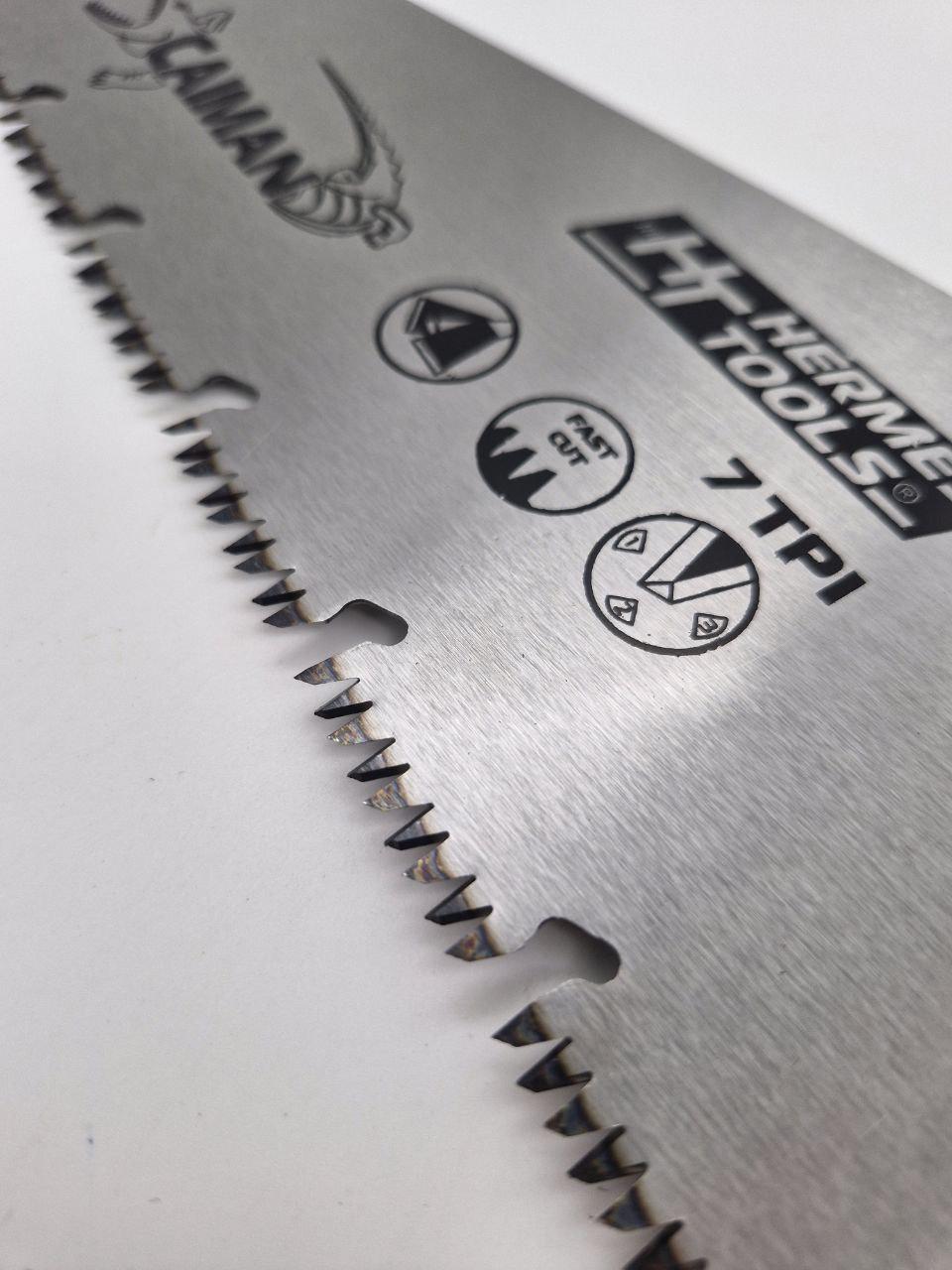 Ножовка по дереву HT HERMES TOOLS Caiman 400 мм (26-003) - фото 3 Ножовка по дереву HT HERMES TOOLS Caiman 400 мм (26-003) - фото 3