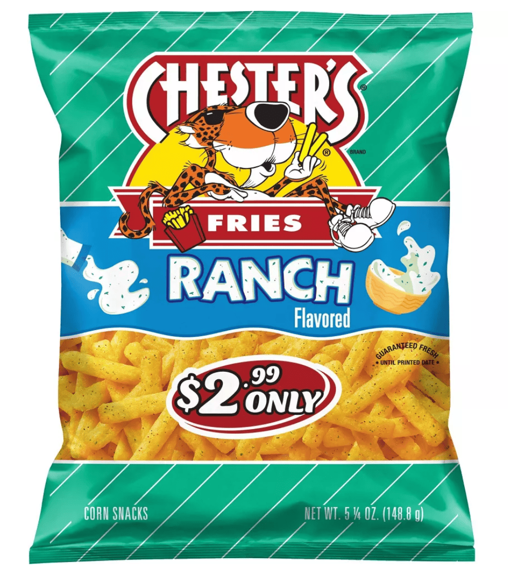 Чипсы Chester's Ranch Fries Corn Snacks 148,8 г (2928316396) Чипсы Chester's Ranch Fries Corn Snacks 148,8 г (2928316396)