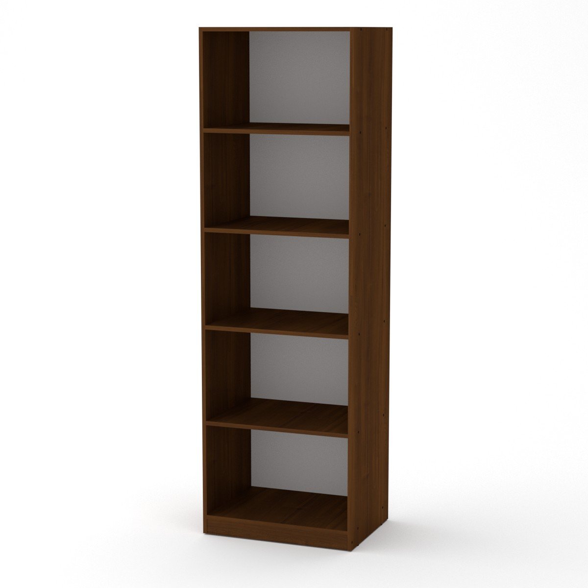 Шафа книжкова Компаніт КШ-1 61,2х44,8х195 см Горіх екко (2104499) - фото 1 Шафа книжкова Компаніт КШ-1 61,2х44,8х195 см Горіх екко (2104499) - фото 1