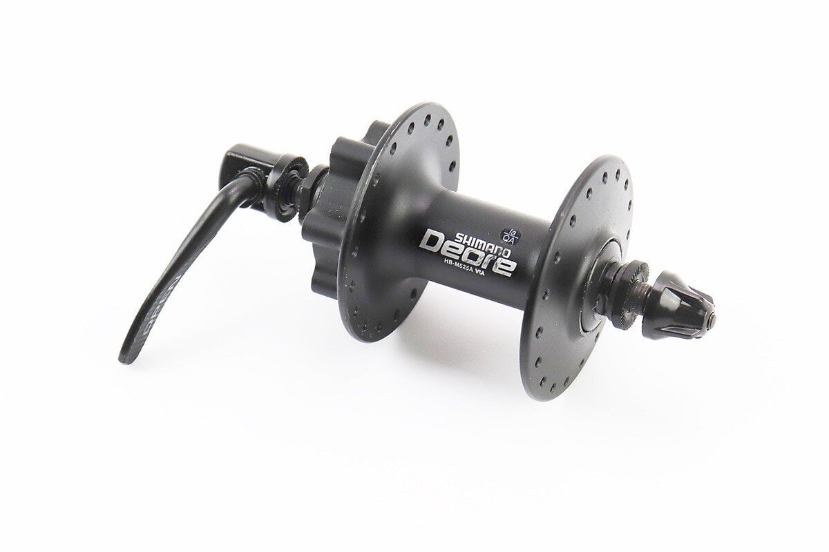 Втулка передня Shimano для велосипеда MTB алюмінієва 14Gx36H на ексцентрику під дискове гальмо (10033230)