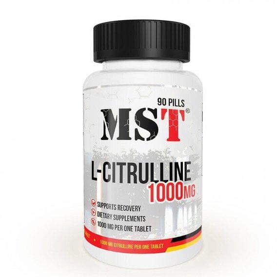 Комплекс до тренировки MST Nutrition L-Citrulline 1000 мг 90 Tabs