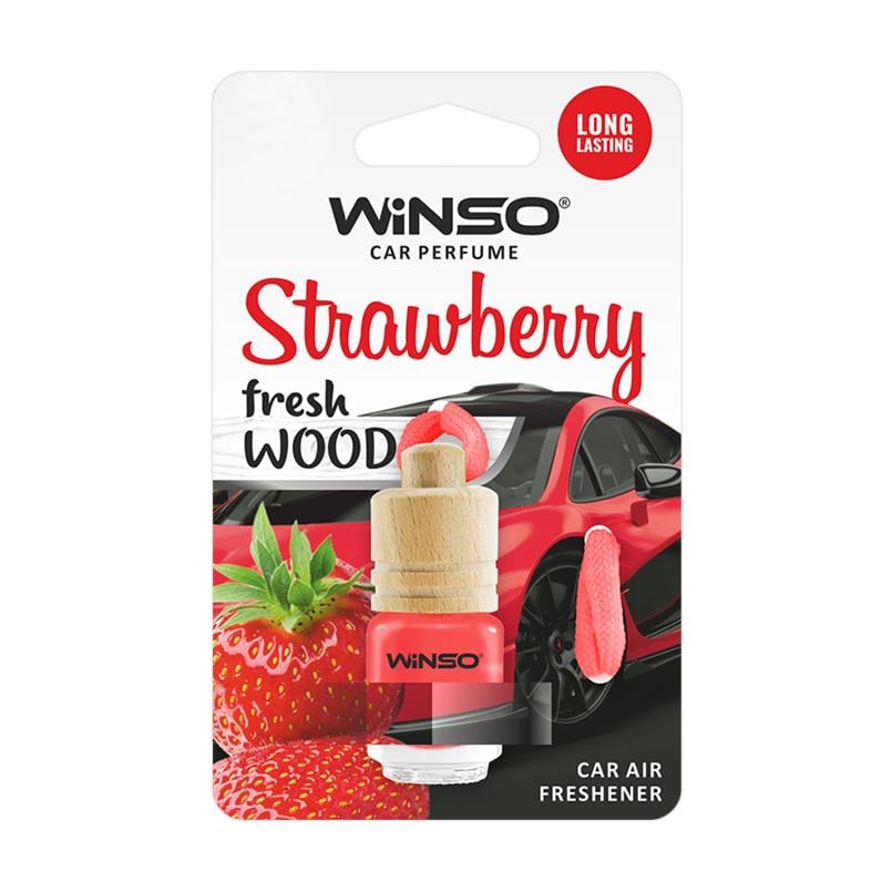 Ароматизатор WINSO Fresh Wood Strawberry 4 мл (530350)