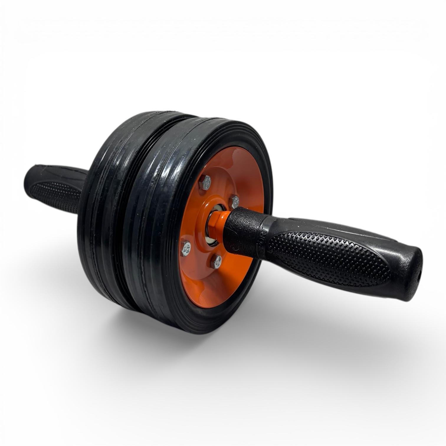 Ролик для преса Міць колесо подвійне Помаранчевий (31323848) Ролик для преса Міць колесо подвійне Помаранчевий (31323848)