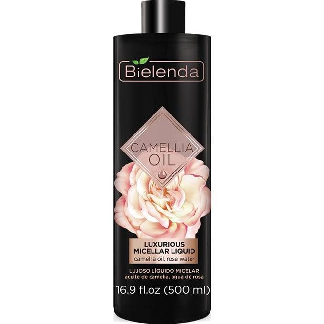 Міцелярна вода Bielenda Camellia Oil делікатна/очищаюча 500 мл - фото 1