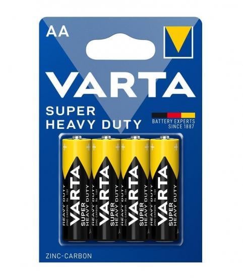 Батарейки Varta Superlife AA zinc-carbon 4 шт. (ERC-02006101414)