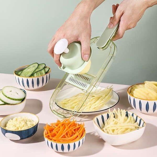 Слайсер Multifunctional Vegetable Cutter 4в1 для різання овочів і фруктів (ADDJL-75210) - фото 3