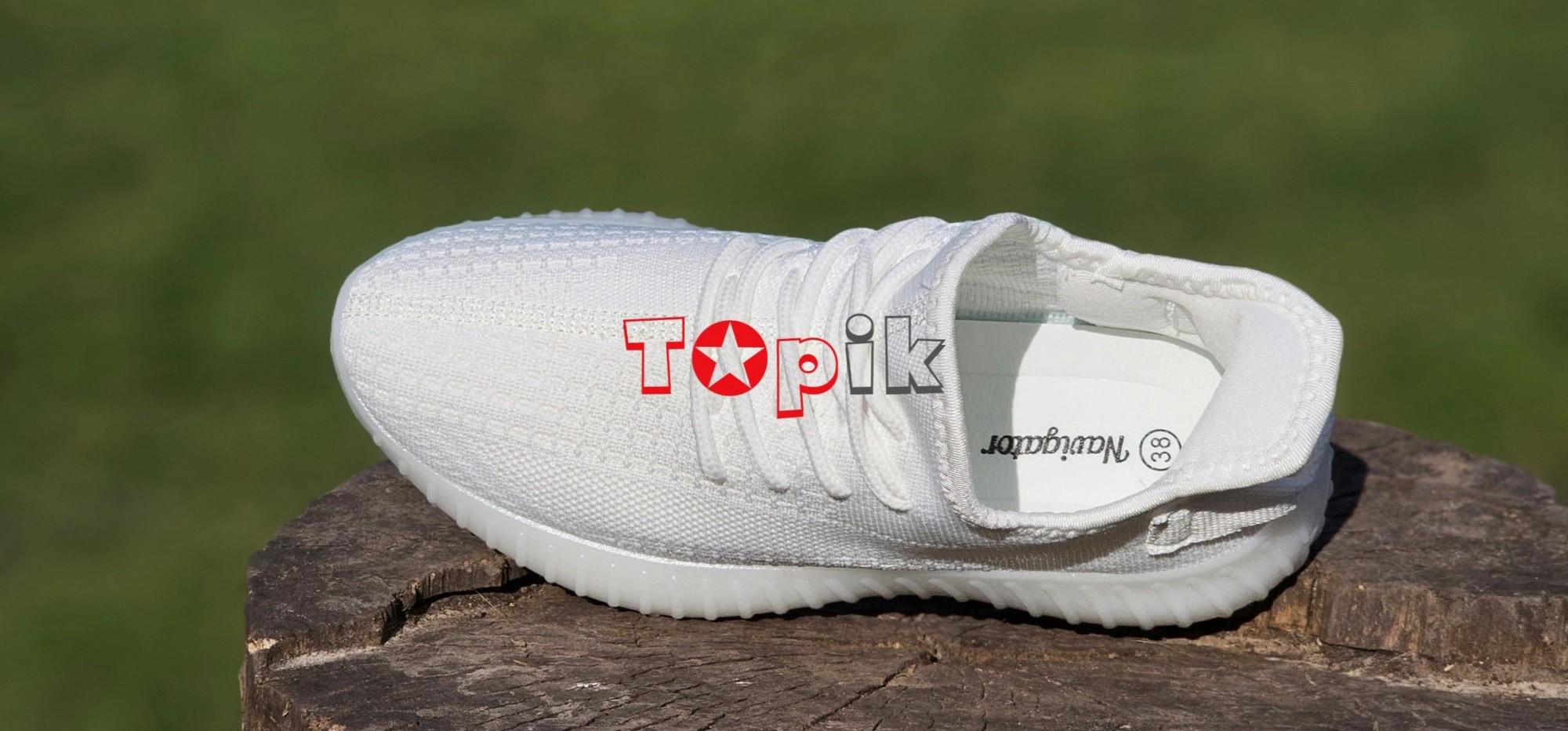 Кросівки жіночі літні текстильні р. 40 Білий (3212) - фото 4 Кросівки жіночі літні текстильні р. 40 Білий (3212) - фото 4