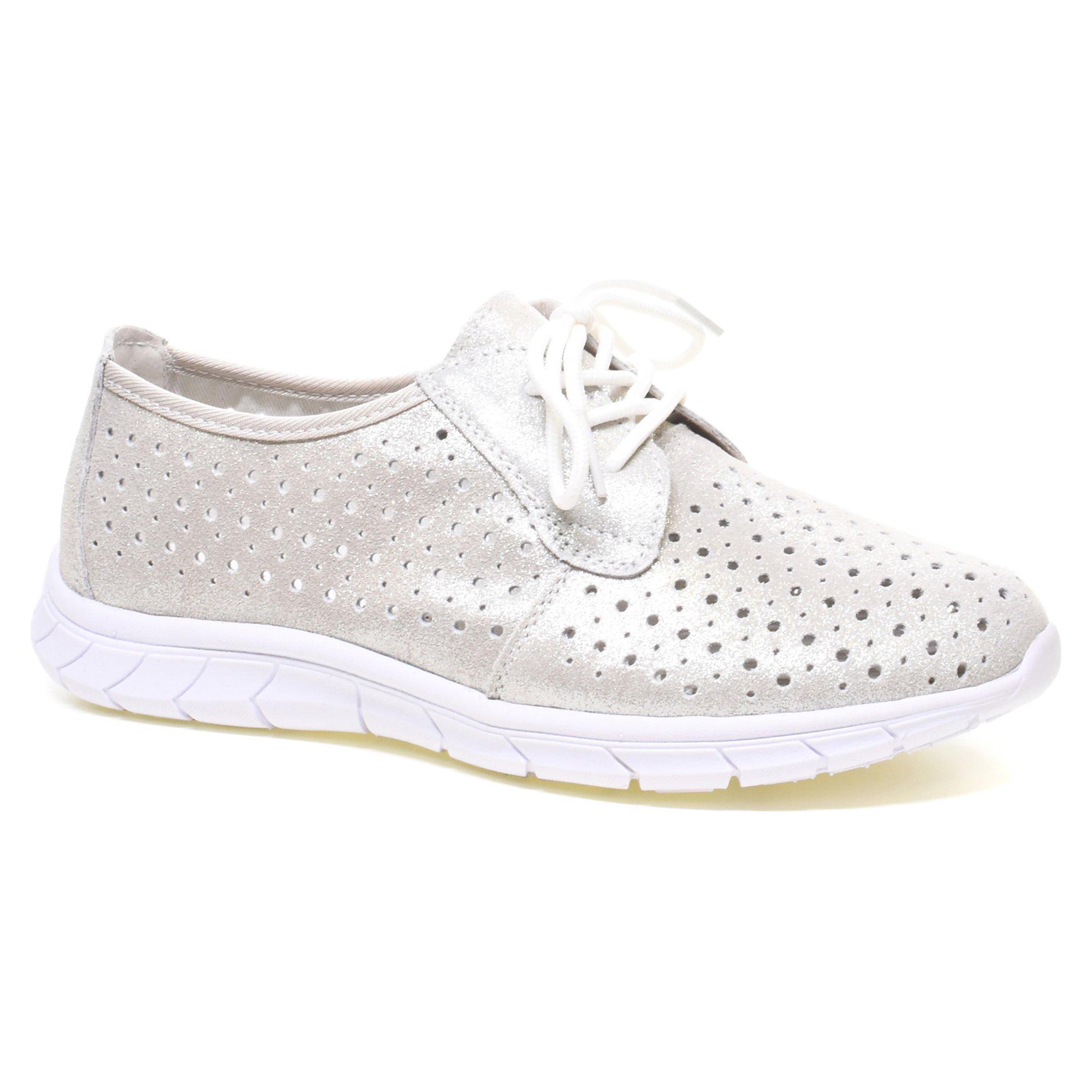 Кеди жіночі Baden р. 36 Срібний (089038-36)