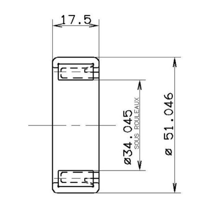 Подшипник SNR RNU.12044.S01 вторичного вала Nissan/Cube/Kubistar/Micra/Note/Tiida - фото 3