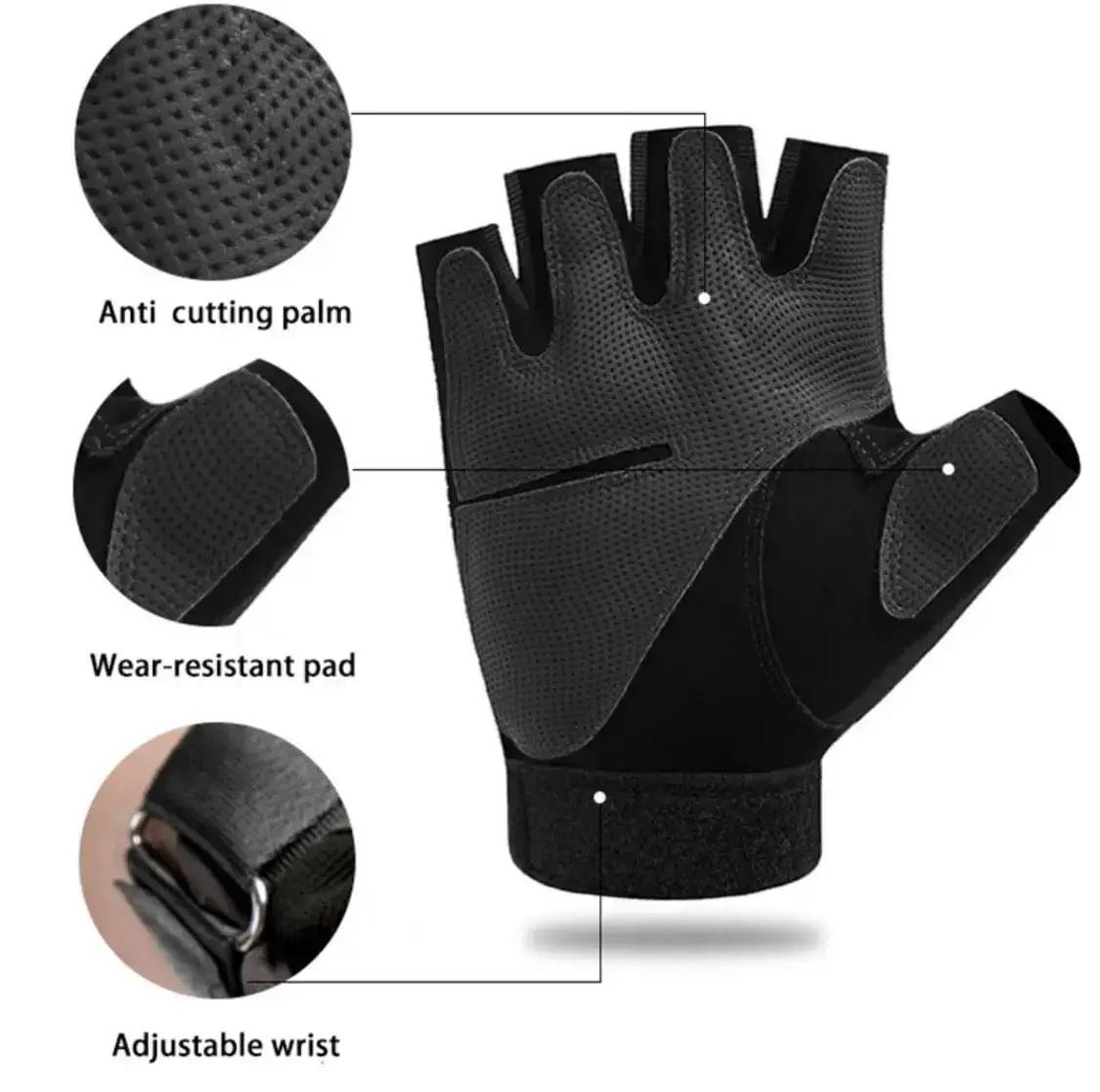 Рукавички військові M Чорний (043-1-VS) - фото 7