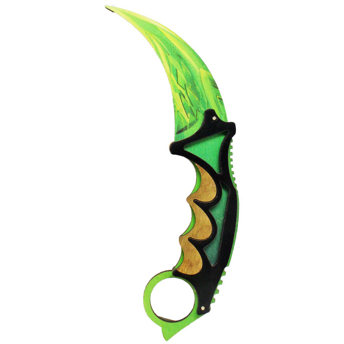 Нож сувенирный Керамбит Dragon Glass Emerald (199526)