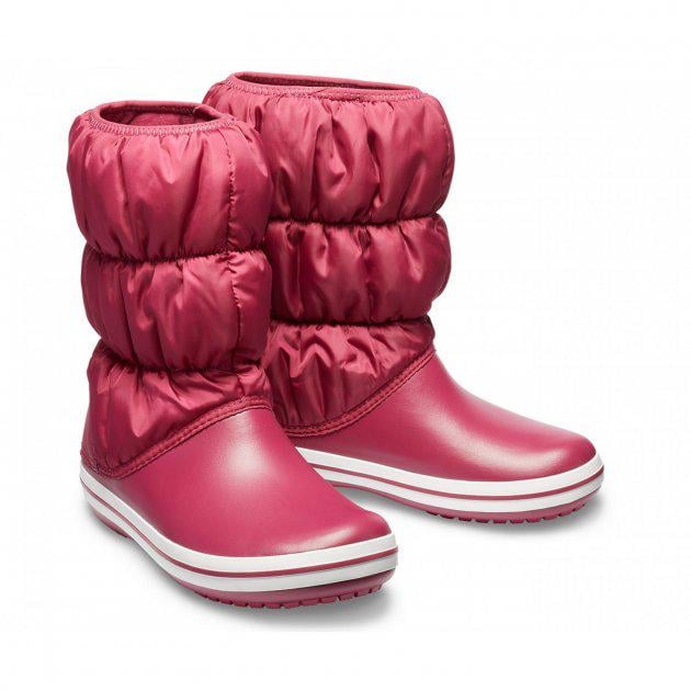 Зимние сапоги Crocs Women's Winter Puff Boot р. W7/EUR 37-38 Pomegranate (7220252)