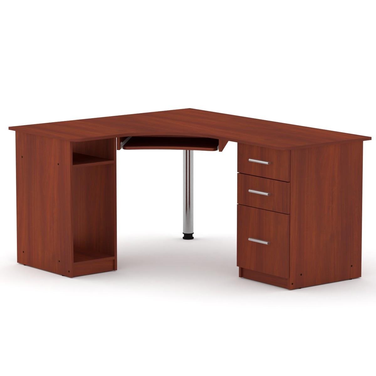 Стол письменный угловой Компанит СУ-9 150х125х73,6 см Яблоко (23164094)