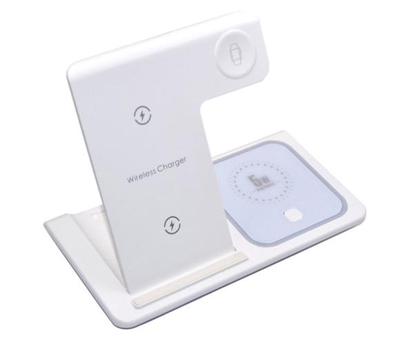 Пристрій зарядний бездротовий Remax RP-W53 для смартфонів з технологією Qi White