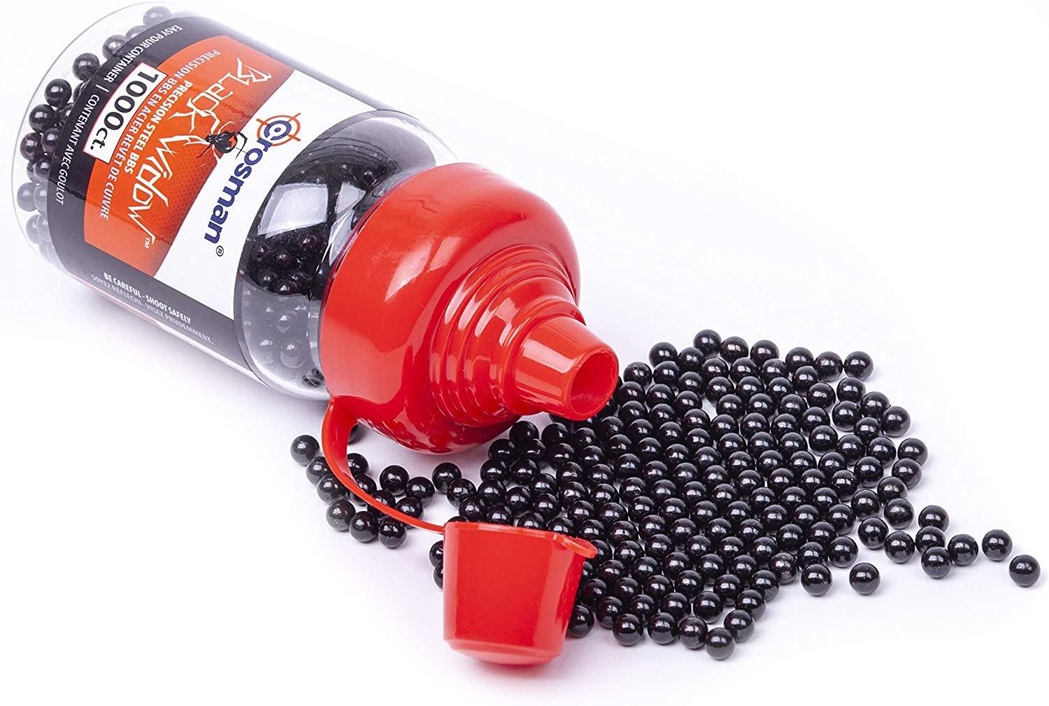 Кульки для пневматичної зброї Crosman Black Widow калібр 177 мм 1000 шт. (27615062) - фото 3 Кульки для пневматичної зброї Crosman Black Widow калібр 177 мм 1000 шт. (27615062) - фото 3