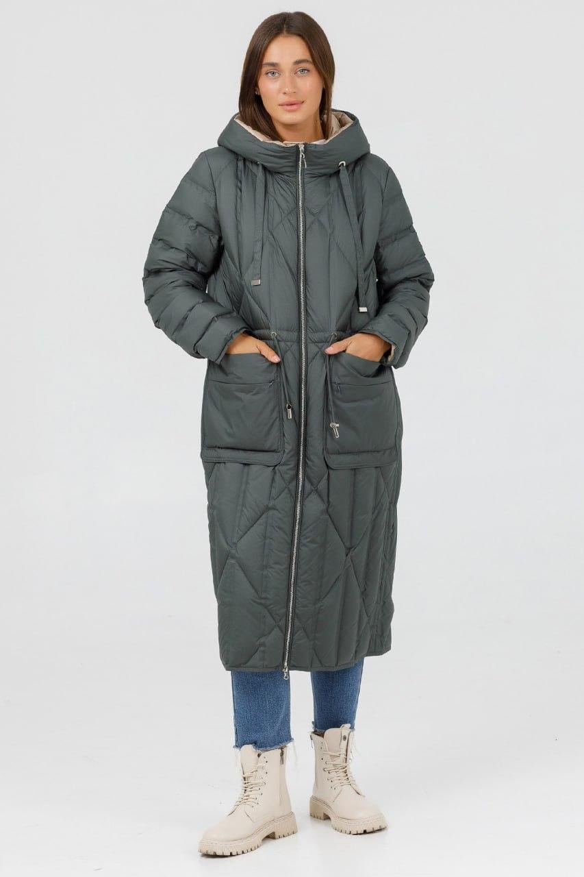 Пальто-одеяло пуховое Snow р. 46 Изумрудный (41232s\46) Пальто-одеяло пуховое Snow р. 46 Изумрудный (41232s\46)