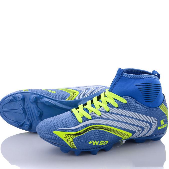 Сороконожки с текстильным носком Walked 435-s р. 44 Сине-зеленый