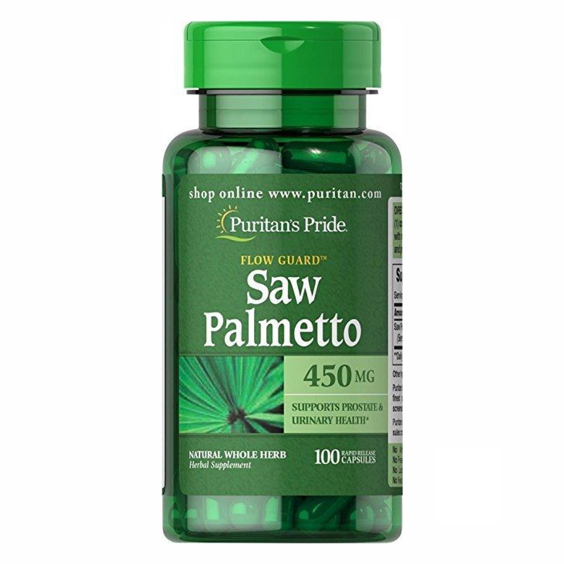 Натуральная добавка Saw Palmetto 450 mg 100 caps (100-29-4898043-20)