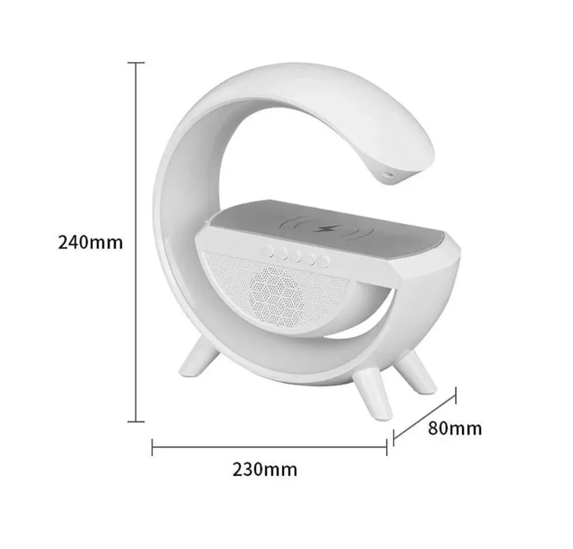 Нічник з бездротовою зарядкою та Bluetooth колонкою (BT 2301) - фото 8