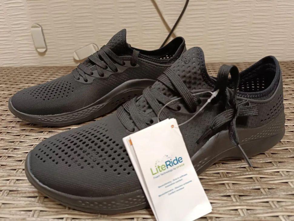 Кросівки чоловічі Crocs Literide 360 Pacer р. 46-47 Чорний (16276) - фото 9 Кросівки чоловічі Crocs Literide 360 Pacer р. 46-47 Чорний (16276) - фото 9