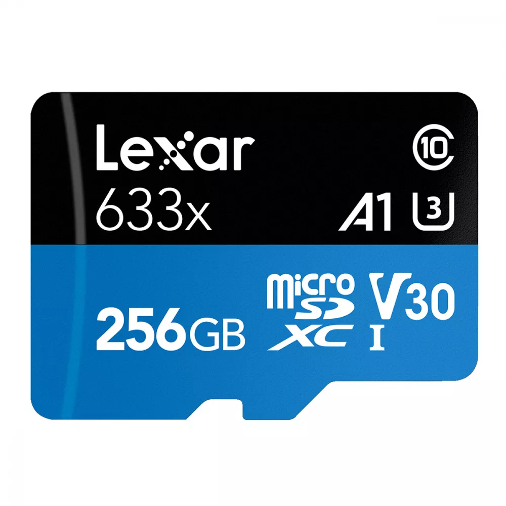 Карта пам'яті Lerax Micro SDXC Card 633x Class 10 UHS-I U3 256 Gb (547207) - фото 1