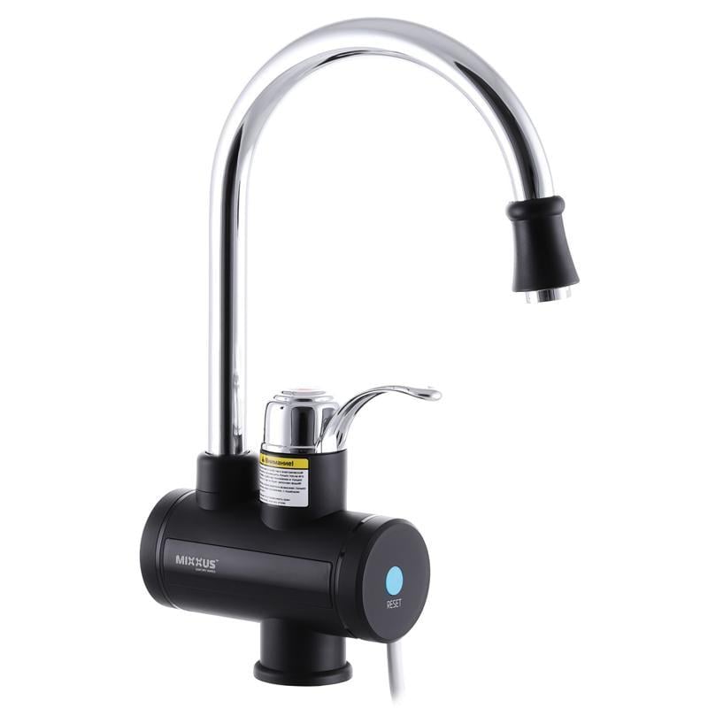 Водонагреватель проточный MIXXUS Electra 240-E 3 кВ Black (MI2828)