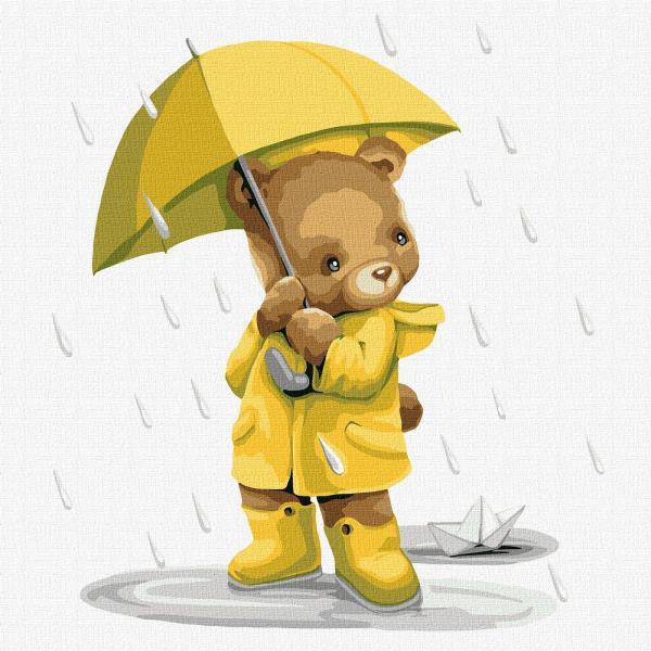 Картина по номерам Идейка Любимая весна 30х30 см в термопакете (КНО2389-mt)